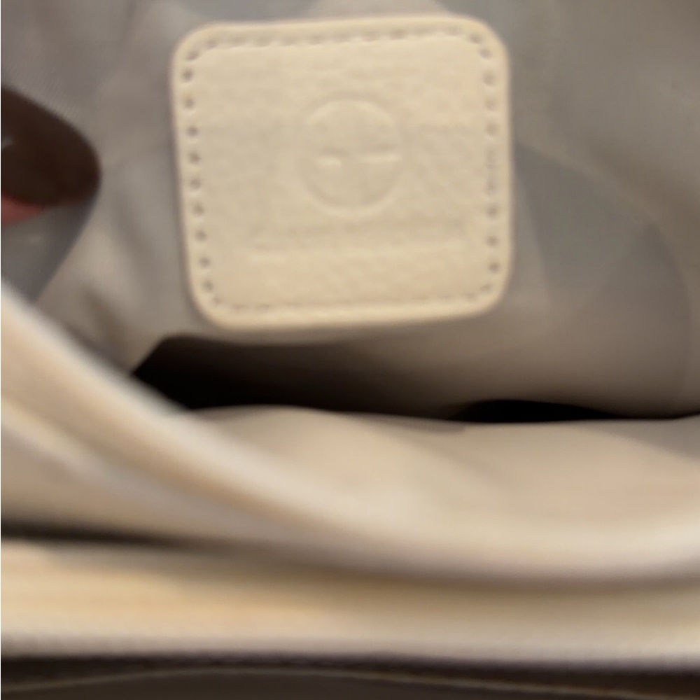 Giani Bernini Cream Crossbody Bag